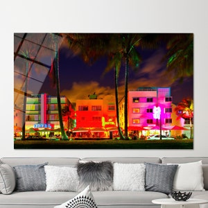 Miami Beach IX Poster Art Print, Miami Home Decor