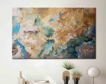 Jordfärgad väggkonst, Brun väggkonst, Modern abstrakt väggkonst, Tryckt jordfärg, Abstrakt väggdekor, Modern poster,