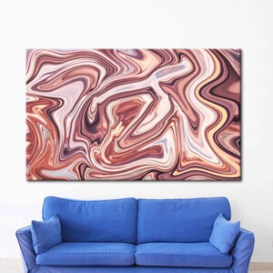 Arte de pared de tonos rosas, arte contemporáneo, decoración de pared de mármol abstracto, arte de pared rosa, arte de pared de mármol, arte moderno, arte de pared abstracto,