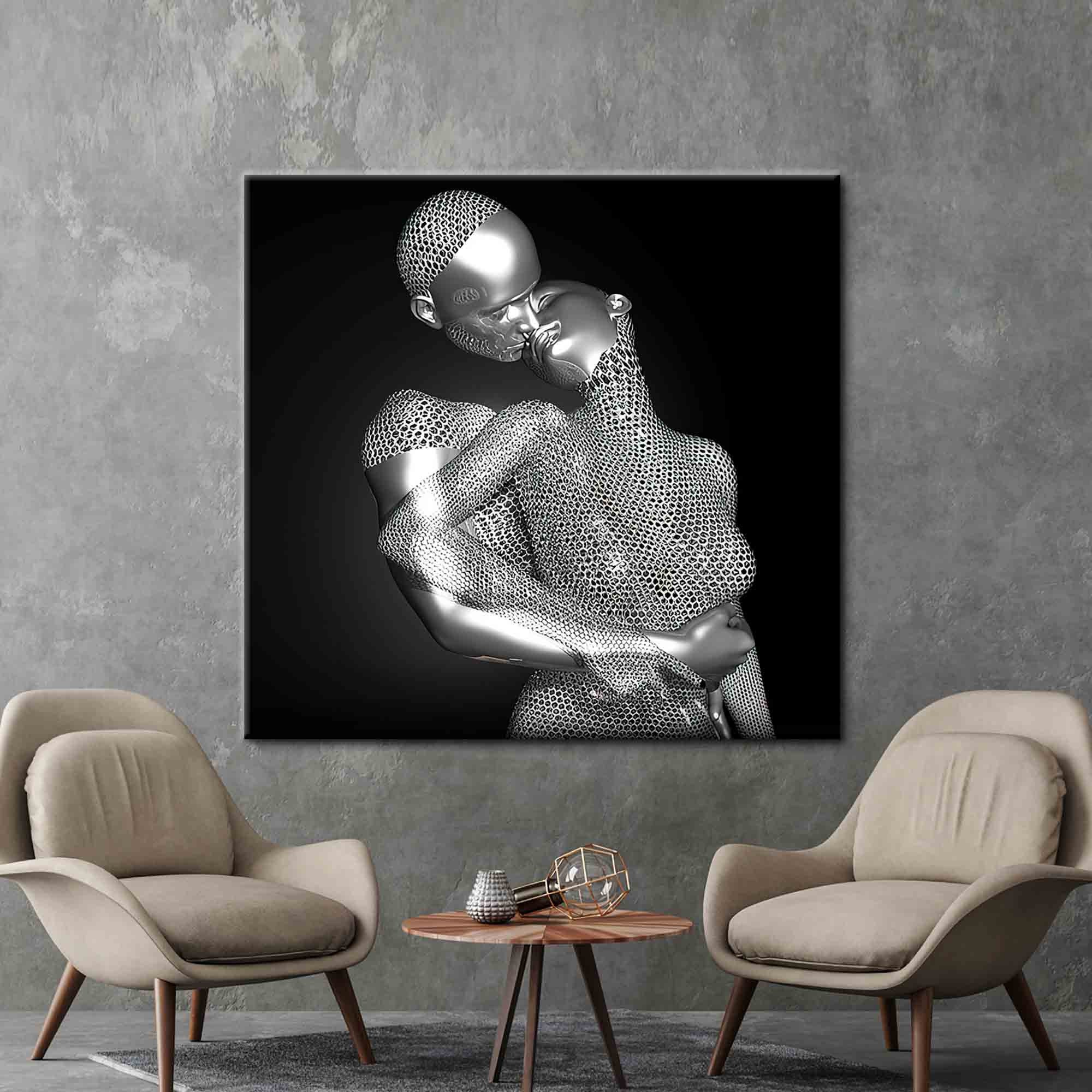 3d Effect Kissing Couple 3d Wall Art Romantic Couple Canvas - Etsy 3d Effect Kissing Couple 3d Wall Art Romantic Couple Canvas - Etsy