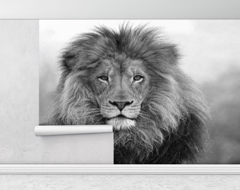 Löwe Foto Druck, Loft Wandkunst, Wildlife Wand Poster, Wildtier Wandbild, Wilder Löwe Wand Poster, Tier Wand-dekor, Löwe Wandkunst,