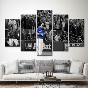 Jose Bautista, Famous Canvas Art, Motivation Wall Art, Motivational Canvas Art, Toronto Blue Jays Art, Baseball Wall Art, image 5