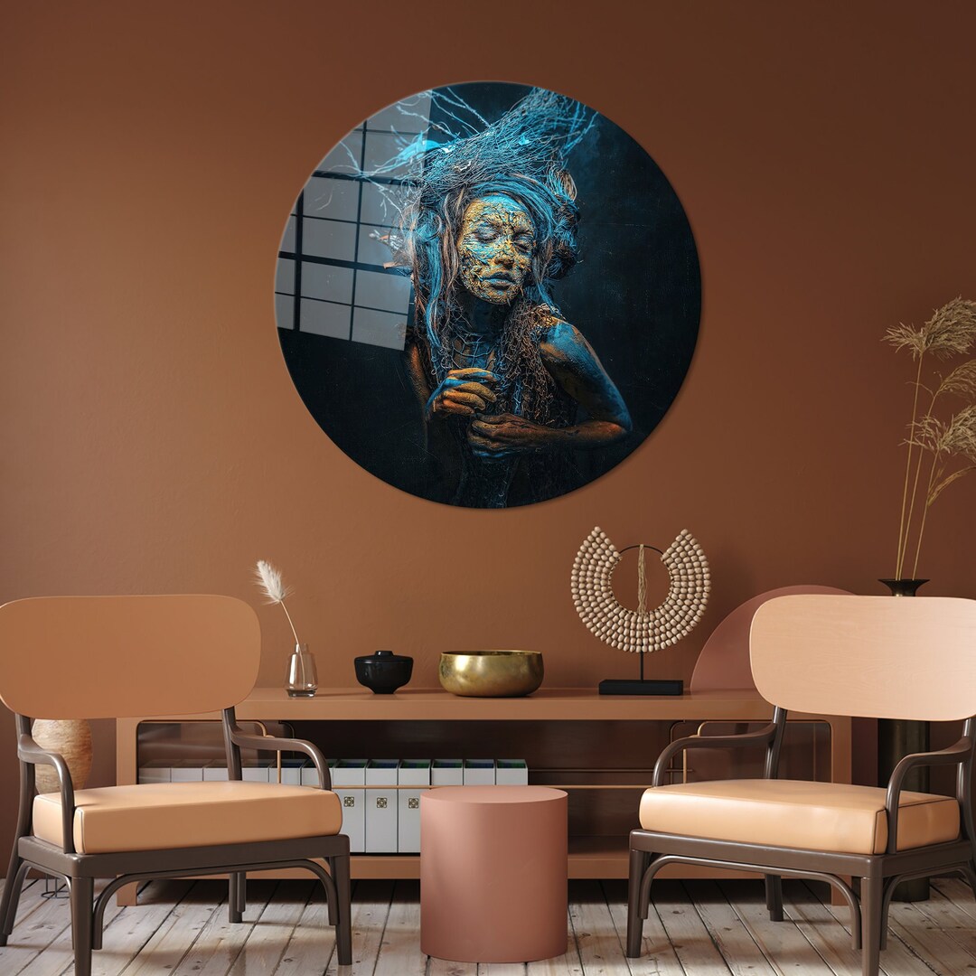 Stunning Yours Truly Glass Wall Art For Contemporary Homes image