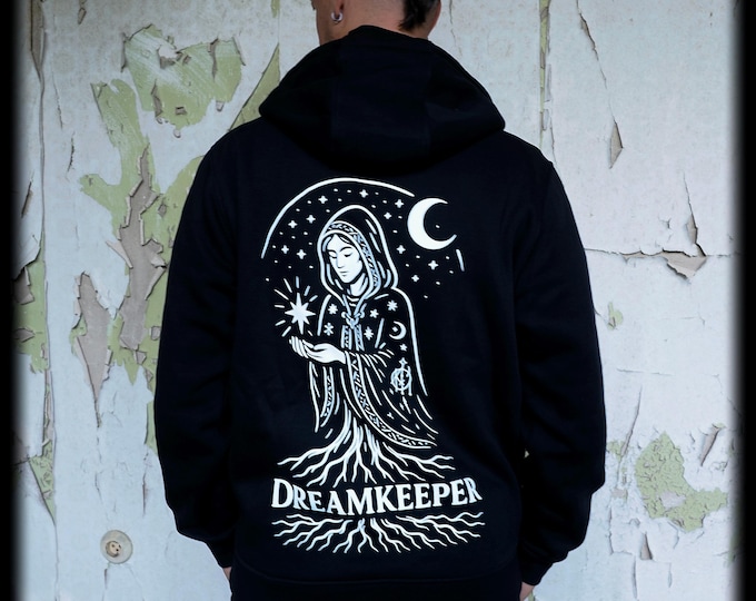 Dream Keeper - Guardian of Dreams Gothic Hoodie | Dark Fantasy Fashion Shirt | Lostin.Place