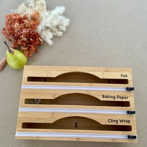 Bamboo Wrap Dispenser