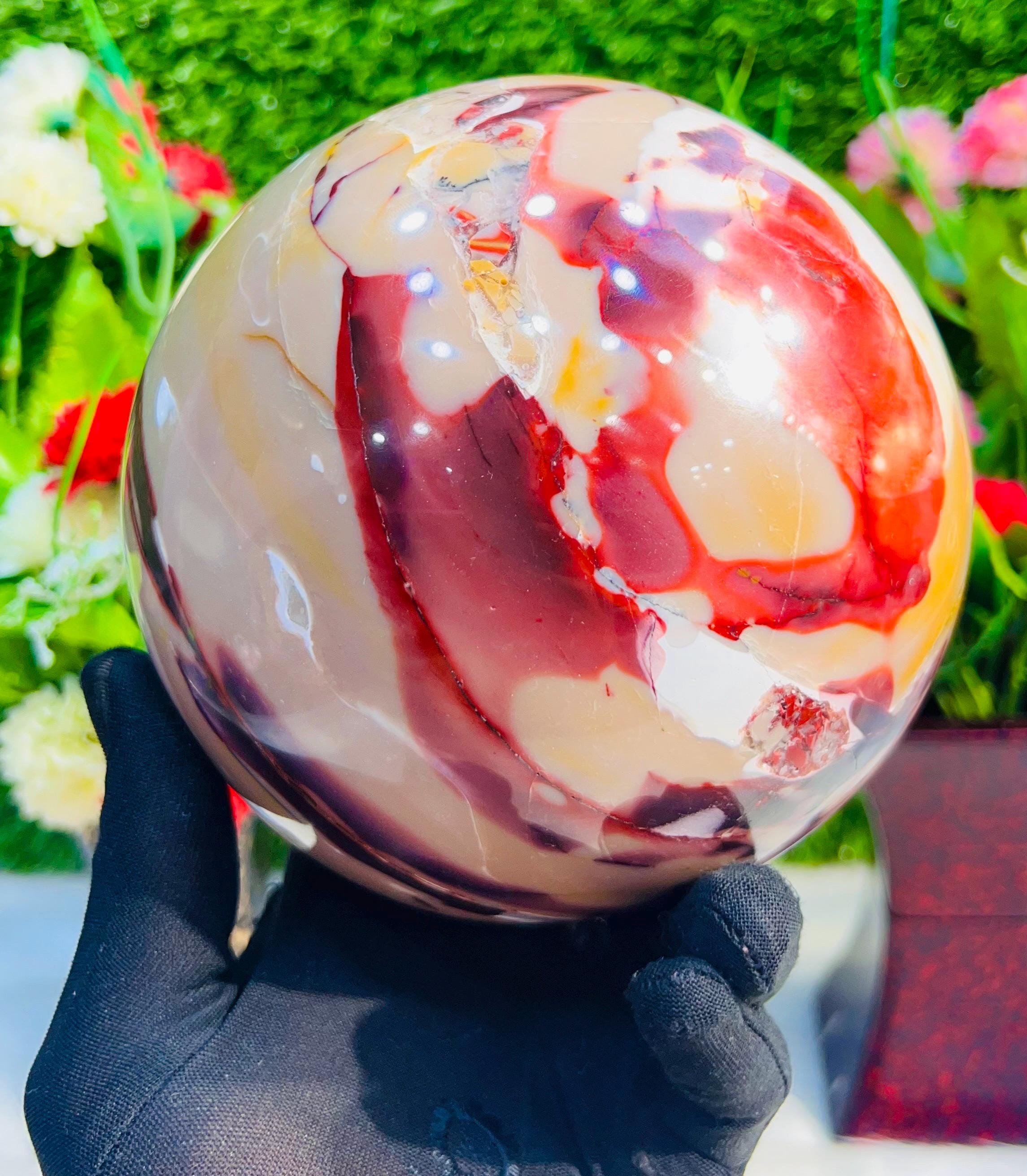 Mookaite jasper sphere - Etsy 日本