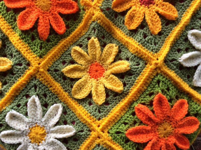 Retro Crochet Shoulder Bag Etsy