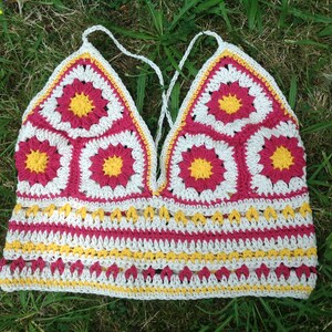 Gehäkelte Festival Crop Top