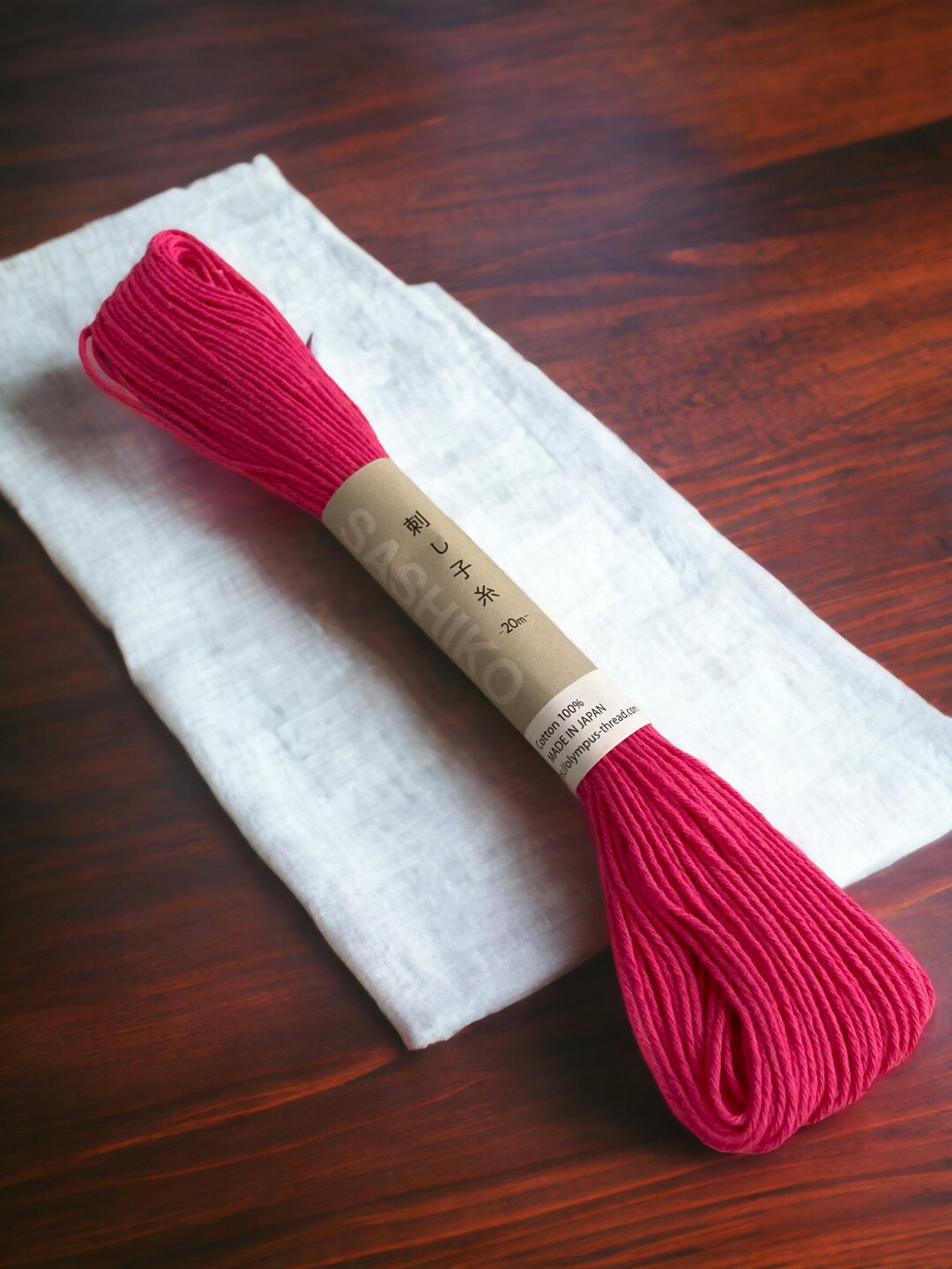 Sashiko Japanese Embroidery Thread Olympus Pink 20m Etsy