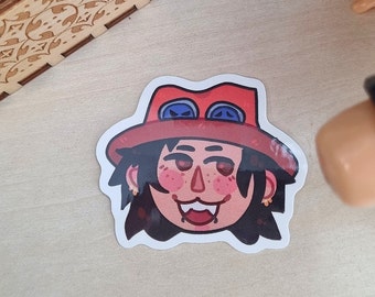 FIREFIST ACE portgas d. ace sticker