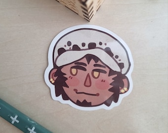 TRAFALGAR LAW one piece sticker