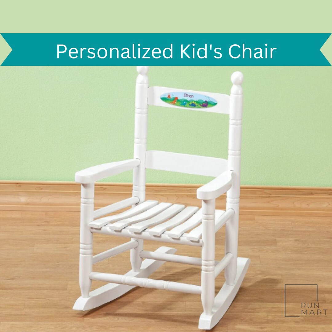 Personalized Kids Chairpersonalized Children Rocking Etsy