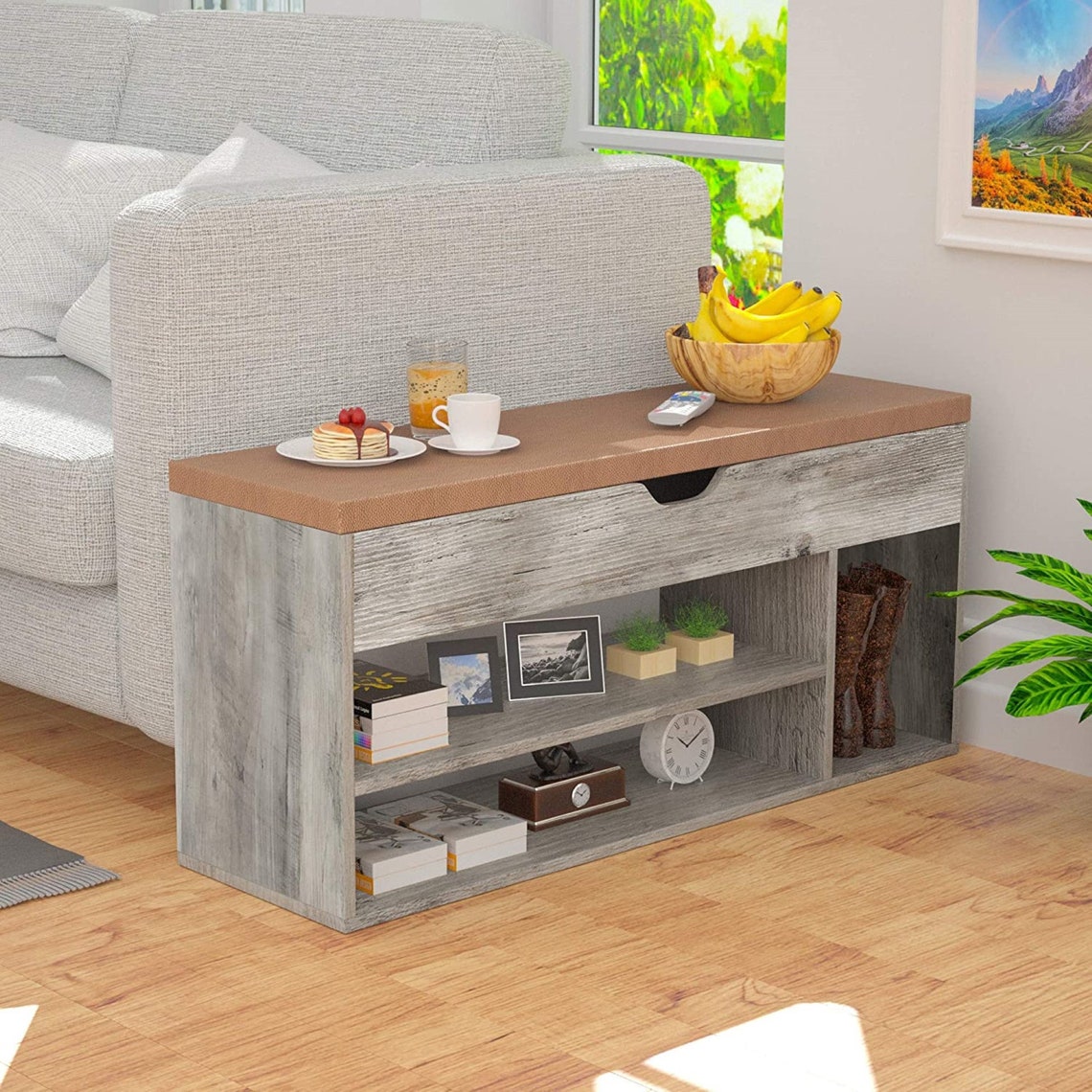 Storage Chesttoy Box Organizerstorage Benchshoe Storage Etsy