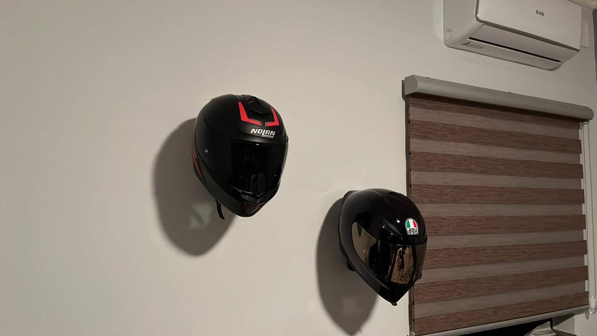 Helmet Wall Hanger 3D Printed Etsy