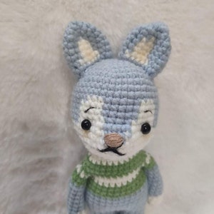 Crochet Amigurumi Pattern Wolf, Crochet Wolf, Crochet Pattern, Crochet Animal. Amigurumi Wolf, Crochet Pattern