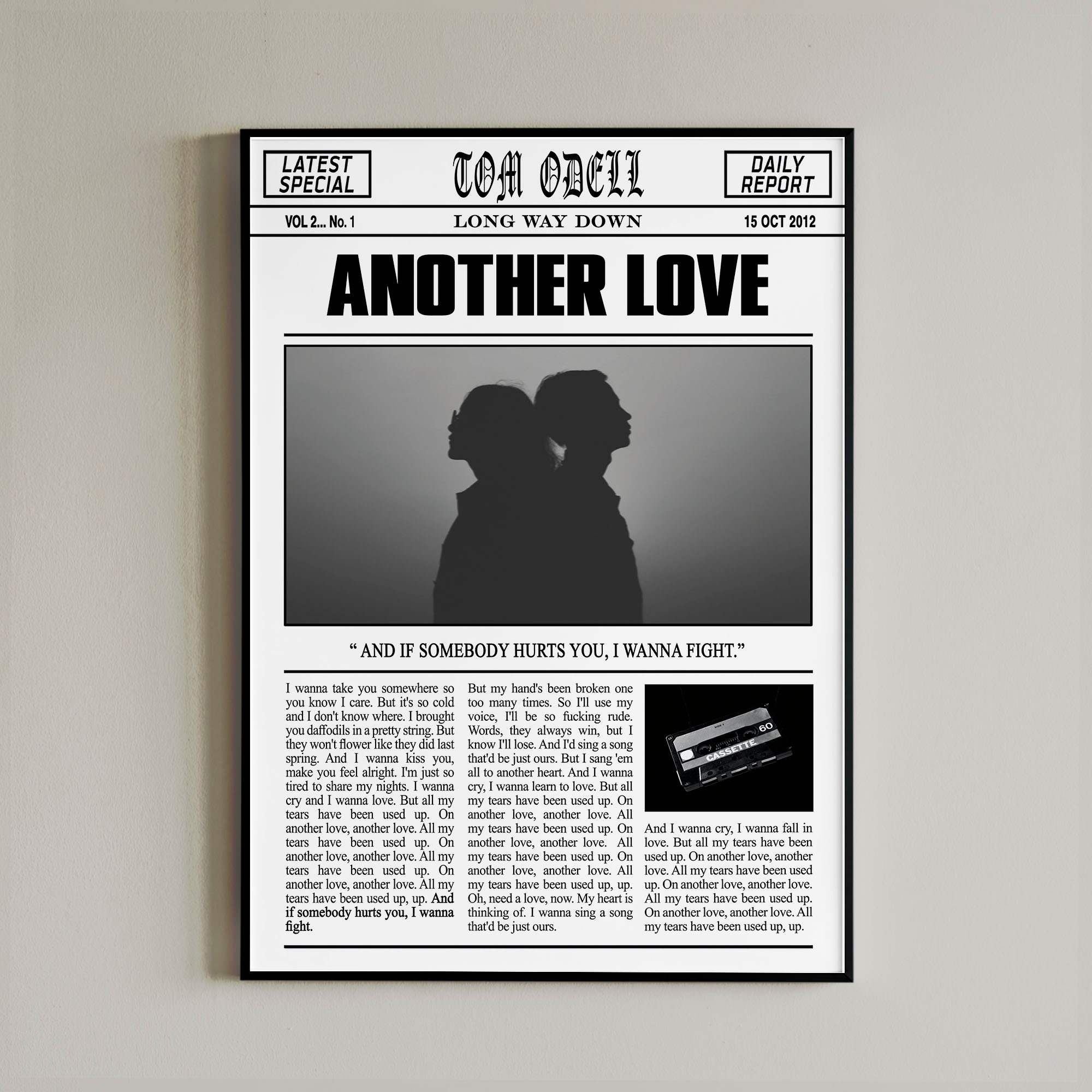 Tom Odell - Another love (Lyrics) 