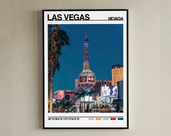 Digitaler Wanddruck, Las Vegas Druck, Las Vegas Poster, Las Vegas Wanddruck, Las Vegas Foto, Las Vegas Posterdruck, NEVADA