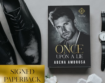 Signiert Once upon a lie - eine arrangierte Ehe-Millionärsromanze