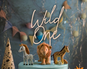 Wild One | Cake Topper | Schriftzug | zum Geburtstag | Tortenstecker