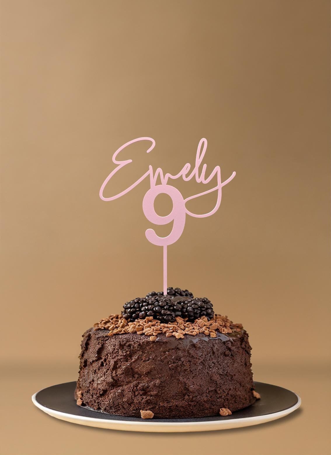 Sijiangmold Happy Birthday Silikonform - Fondantform Für Kuchen & Schokolade 12,4x5,6cm