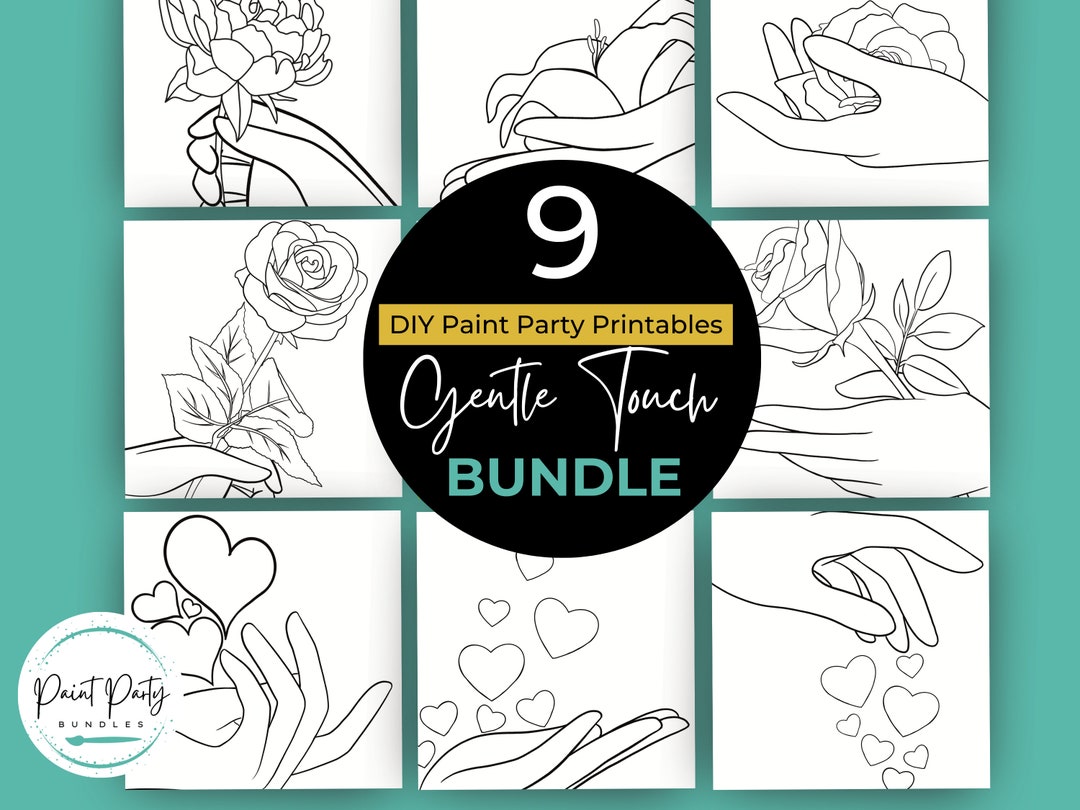 Adult Paint Party Printable Bundle| DIY Paint Party Printable ...
