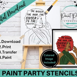 Tela fai da te / Tela sorseggia e dipingi / Download istantaneo / Png / Predisegnato / Kit di pittura / Festa di pittura / Clip Art / Sorseggia e dipinge contorno png