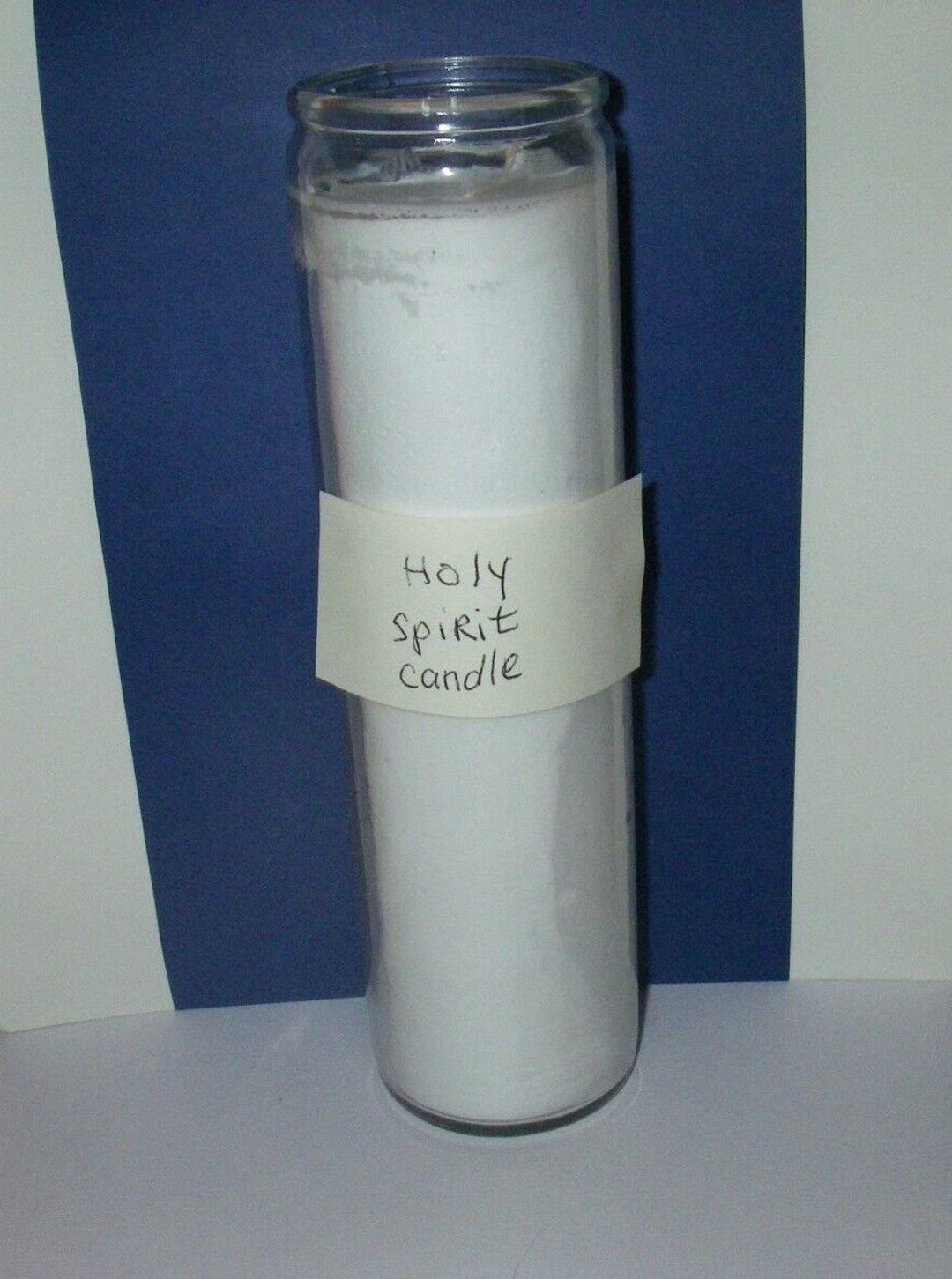 Holy Spirit 7 Day White Candle Prayer for Blessing and Etsy