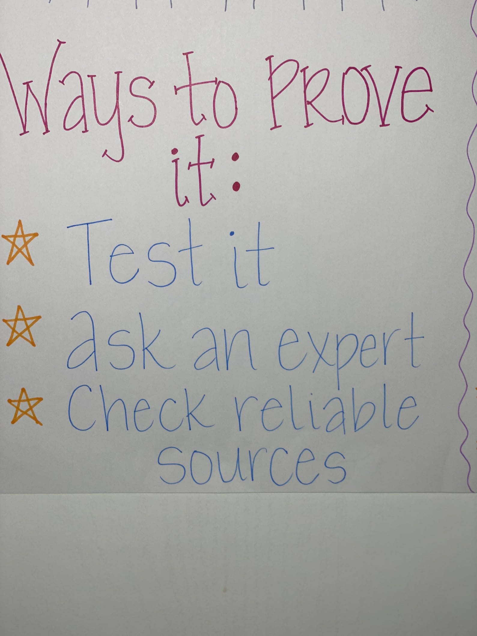 Fact Vs Opinion Anchor Chart Made to Order Anchor Charts Etsy