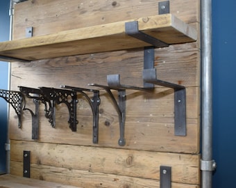 Choice of Scaffold Board Shelf Brackets, (ONE) for use with standard (22cm deep) Boards