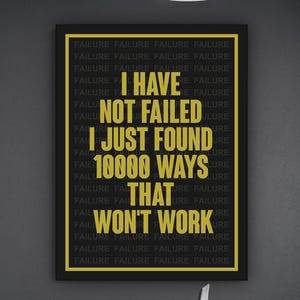 Motivational Quote Canvas Print - Keep Going Wall Art for Office Decor  Success Inspiration