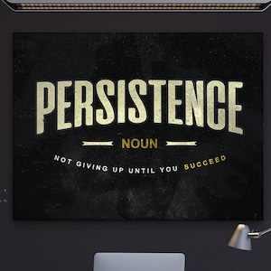 Motivational Canvas Print for Office Decor  Hustle  Inspire  Modern Entrepreneur Art