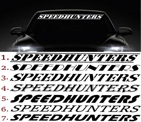 Speedhunters decal deals