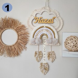 Handgefertigter Makramee Wandbehang - Boho Home Decor