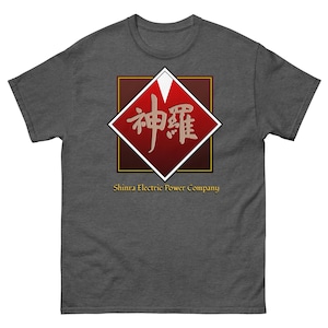 Shinra Electric Power Company Employee Tee Shirt for men and women