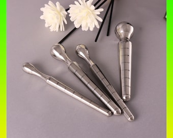 Konische Urethral-Dilatationsspielzeuge in 4 Größen, abgestufte Edelstahl-Harnröhrenplugs für Männer und Frauen, Zweizweck-temperaturspielzeug