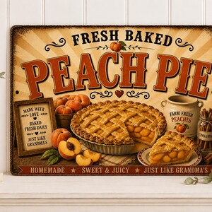 Fresh Baked Pies Sign - Etsy
