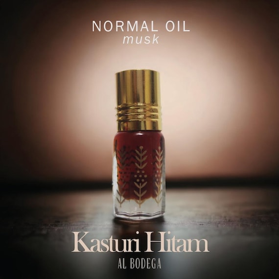 Kasturi Attar Black Musk Kasturi Hitam Perfume Oil (black Deer