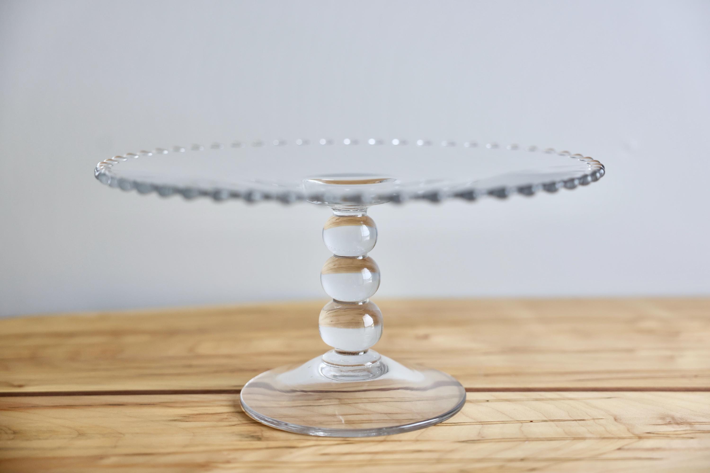 Candlewick cake stand deals
