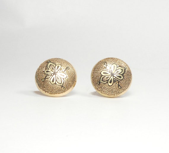12K Gold Fill Taille D'epargné Earrings