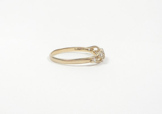 10K Tiny Wave Ring - image 4