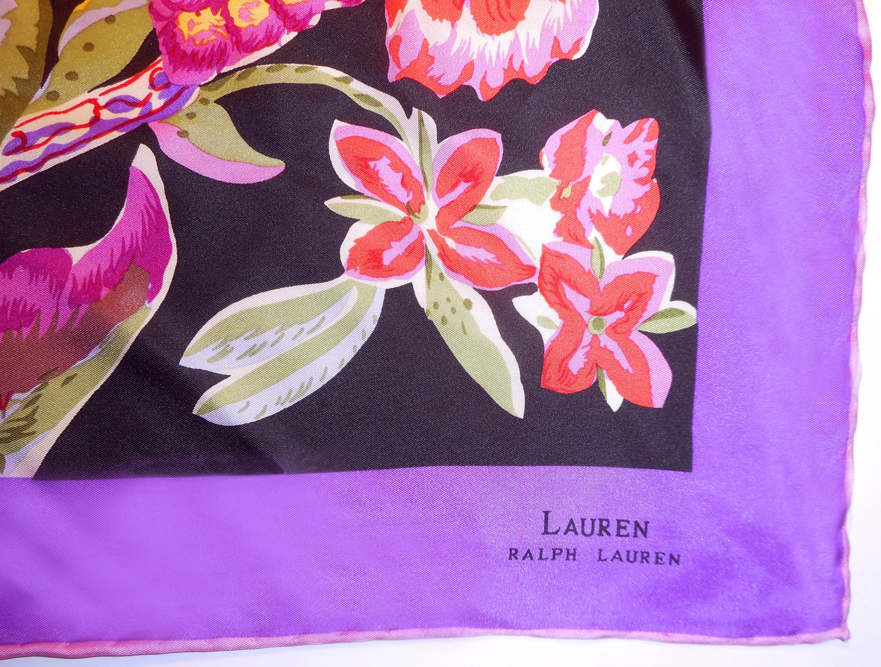 90-00s RALPH LAUREN vintage scarf ラルフ 90-00s RALPH LAUREN vintage scarf ラルフ