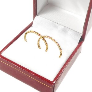 18K Ruby Guard Rings