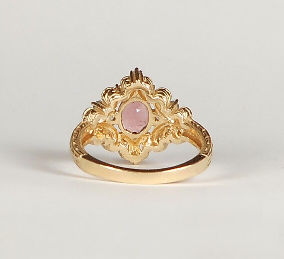 14K Victorian Style Ring - image 6