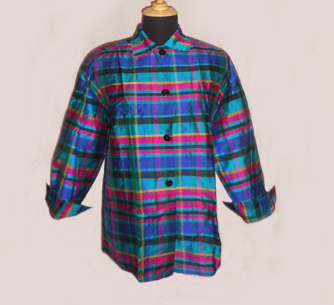 Satin Jewel Blouse main image 1