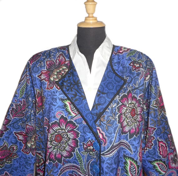 Exotic Floral Jacket (Plus) - image 4