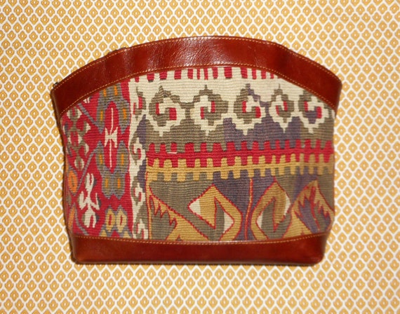 Turkish Kilim Clutch Bag