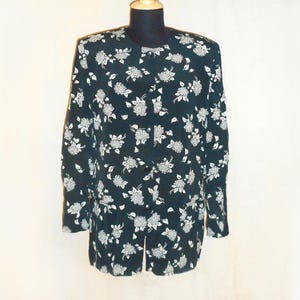 Liz Claiborne Floral Jacket