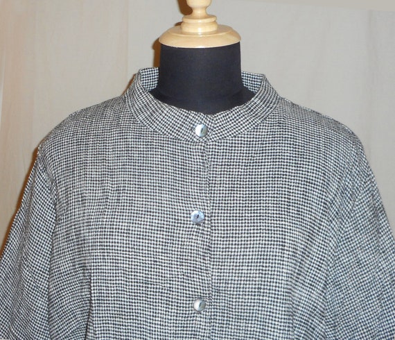 B&W Checked Shirt/Jacket - image 4