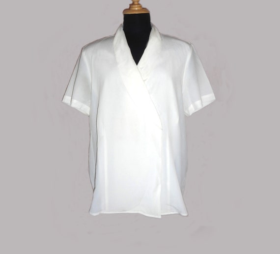 Talbots Double-breasted Blouse - image 1