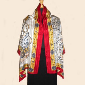 Vakko Silk Sultan Scarf